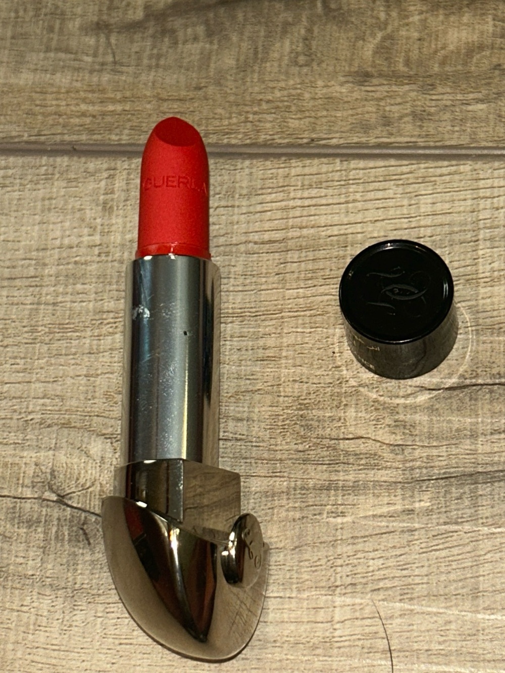 Guerlain Rouge G Lipstick Refill #44 Satin Red Luxury Beauty Vanity Designer